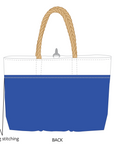 Ogunquit Custom Sea Bag Sail Tote