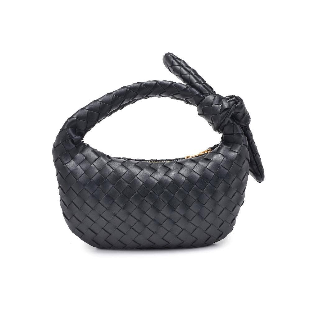 Lizbeth Woven Knot Clutch Purse bag