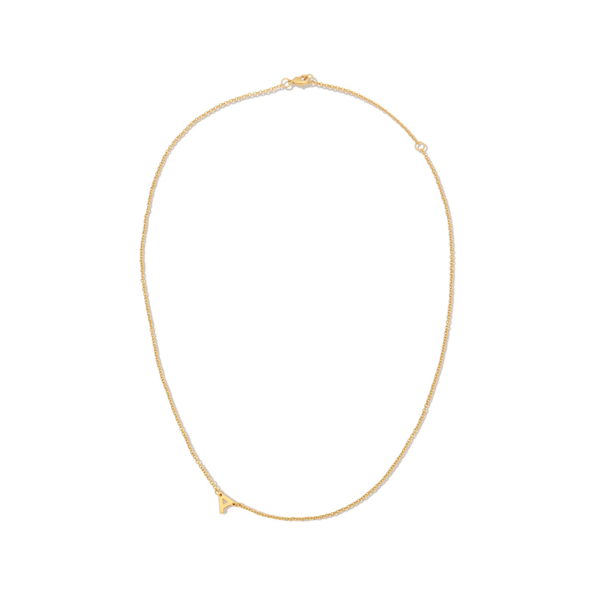 Lucky Feather - Celebrate You Gold Initial Necklace + Gift Envelope