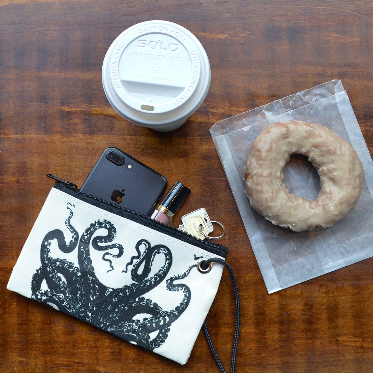 Sea Bags - Octopus Wristlet