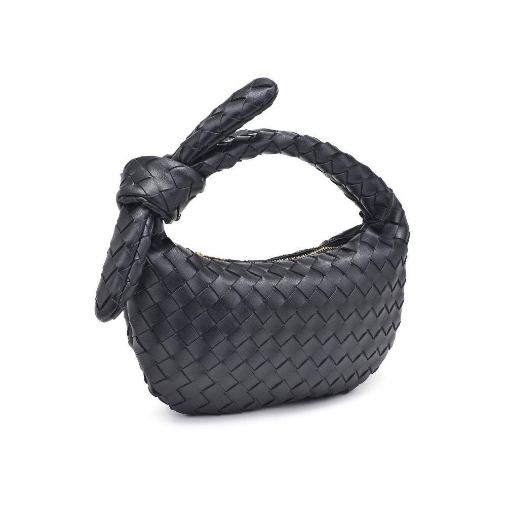 Lizbeth Woven Knot Clutch Purse bag
