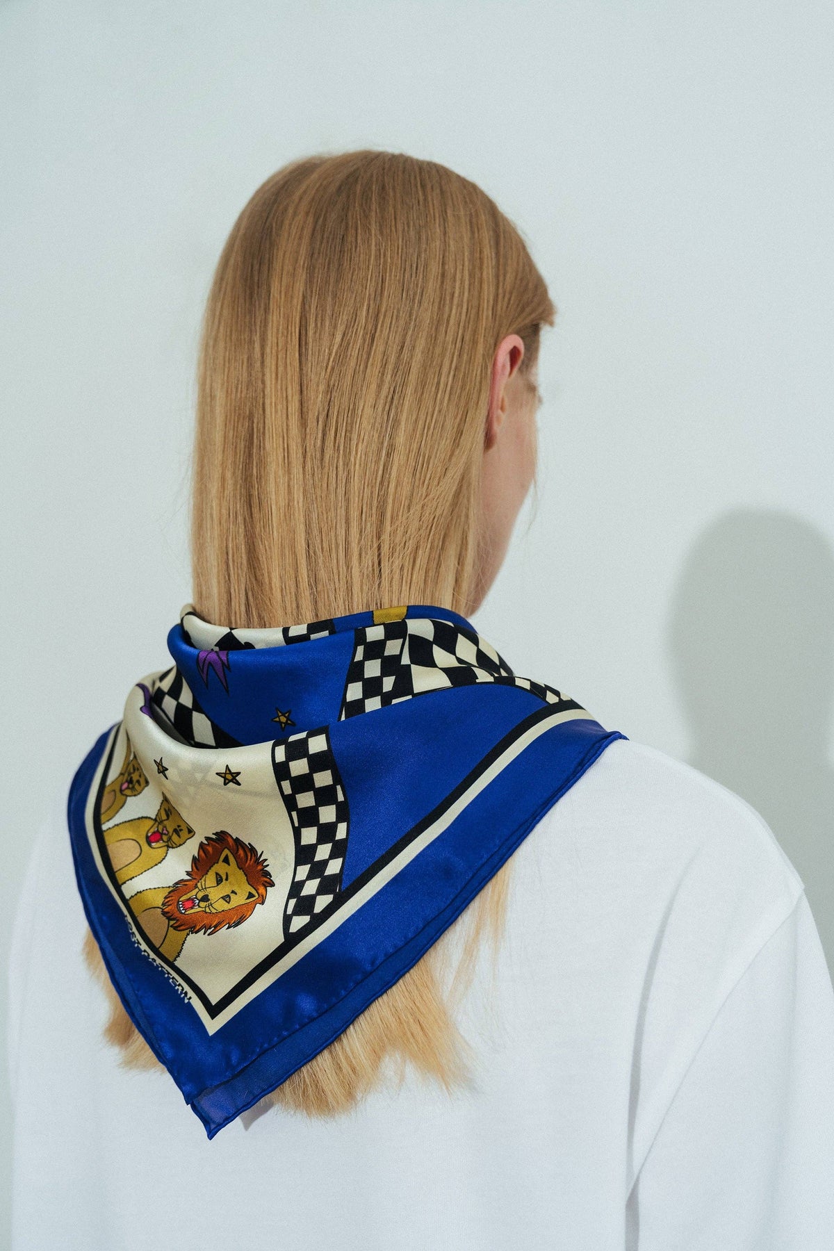 "Journey" Silk Scarf by SHANTALL LACAYO