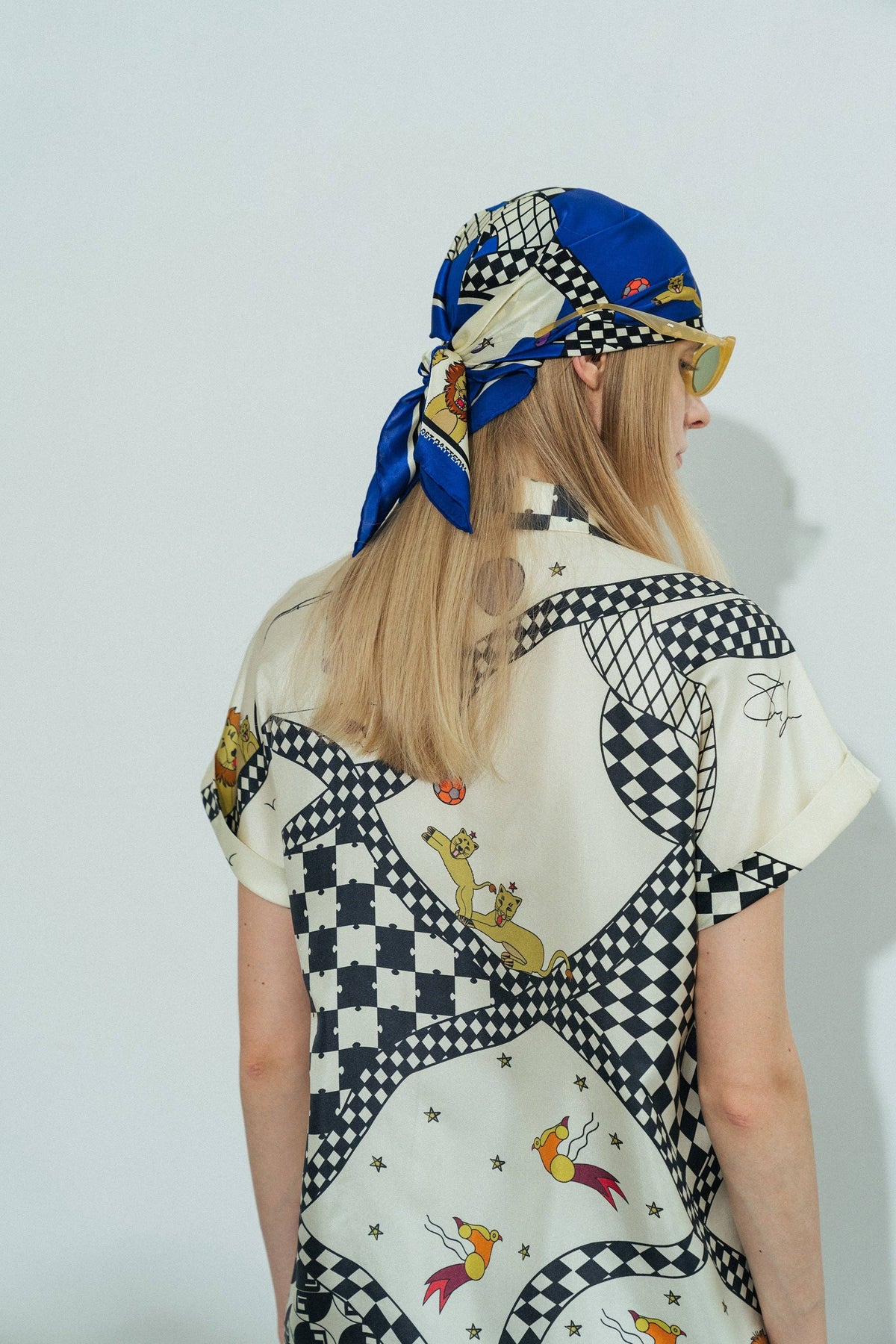 "Journey" Silk Scarf by SHANTALL LACAYO
