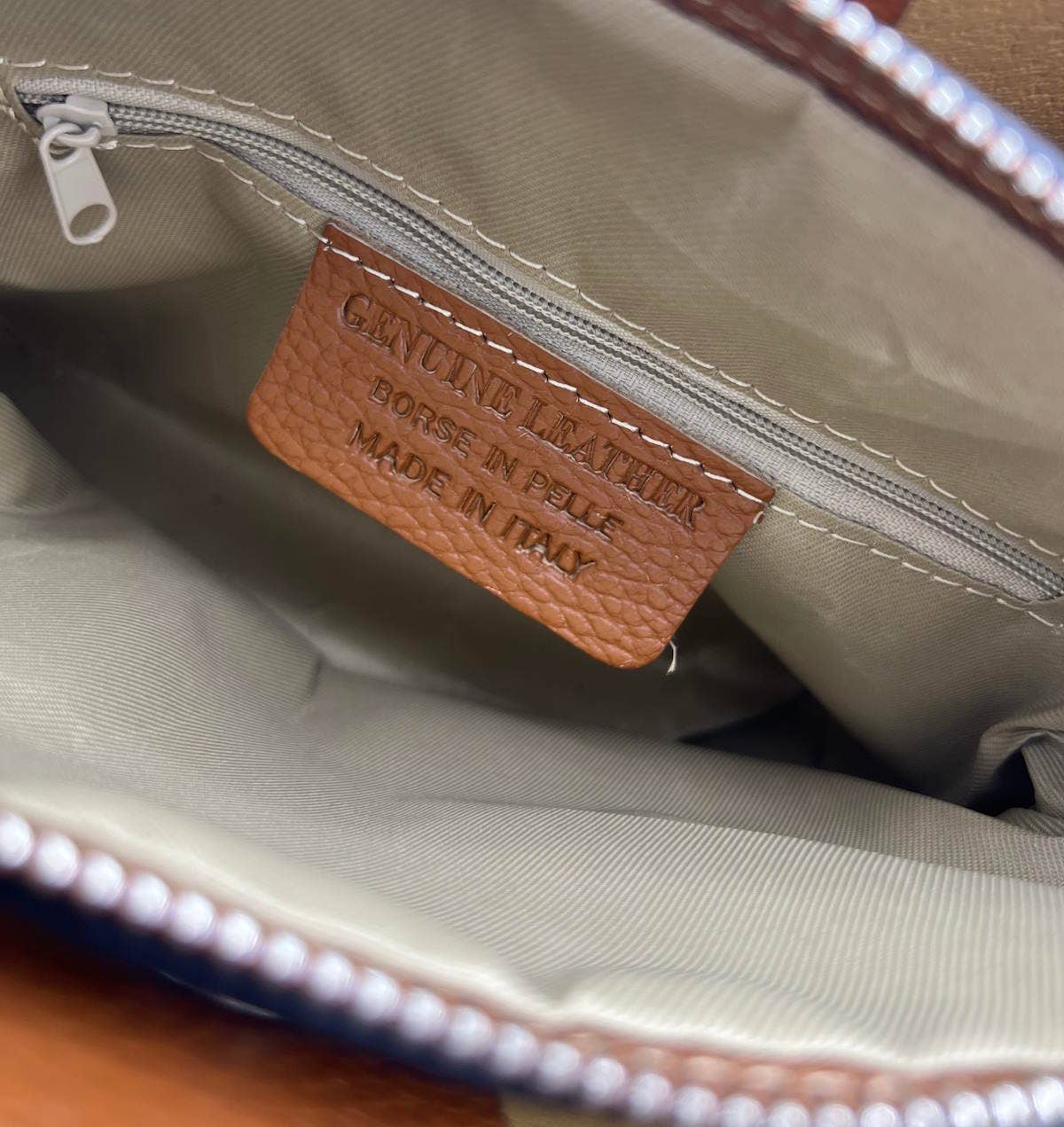 Genuine Italian leather Crossbody handbag