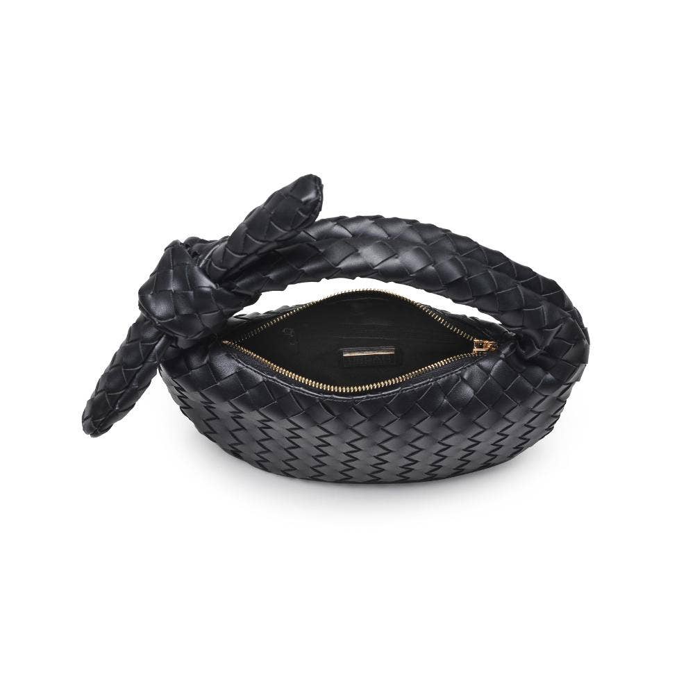 Lizbeth Woven Knot Clutch Purse bag