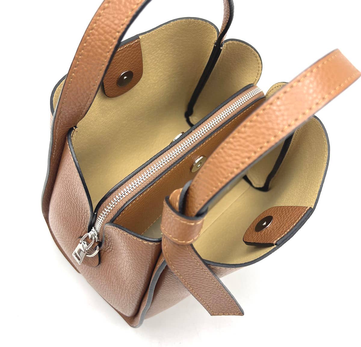 Genuine Italian leather Crossbody handbag