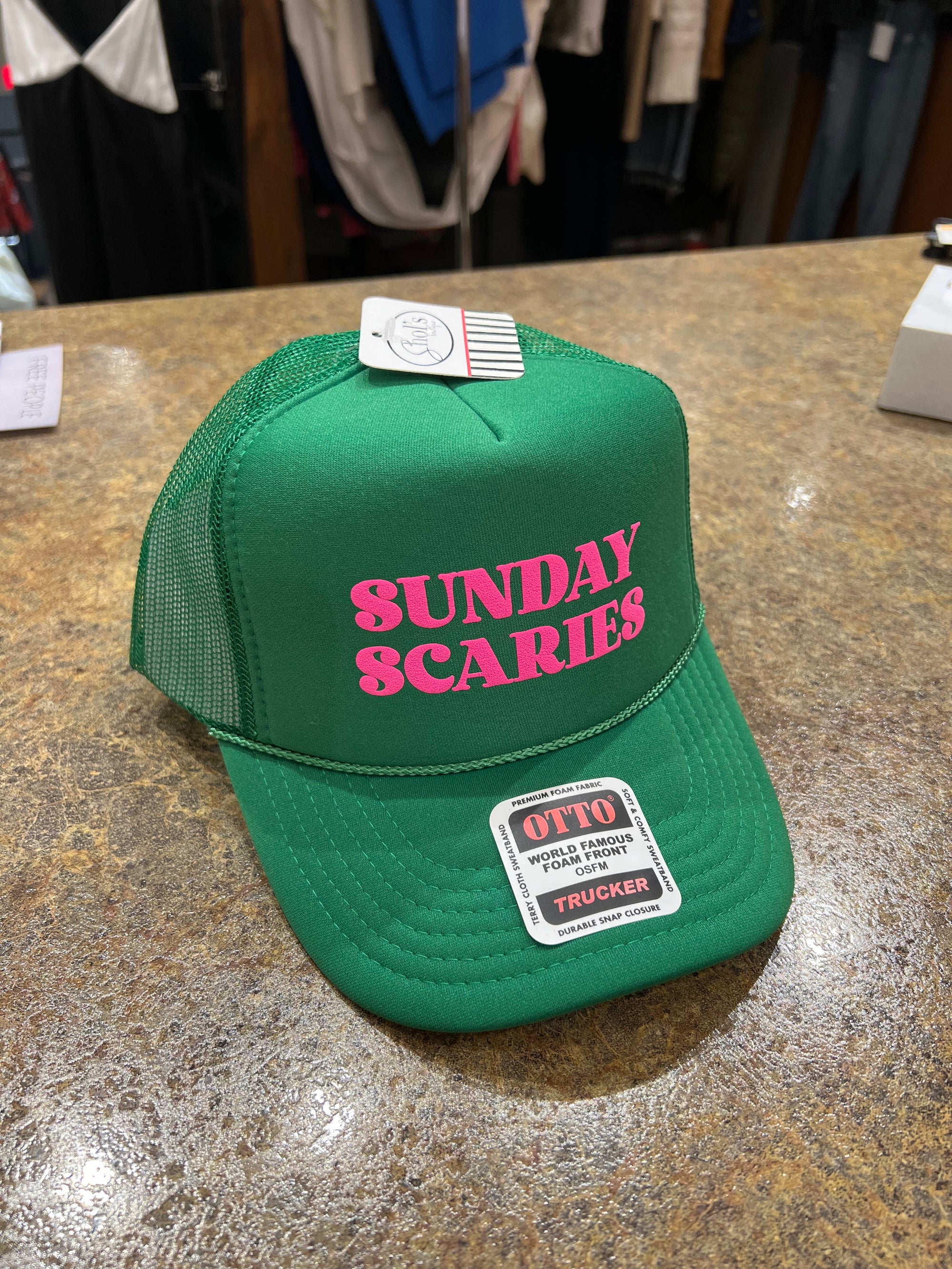 Sunday Scaries Trucker Hat