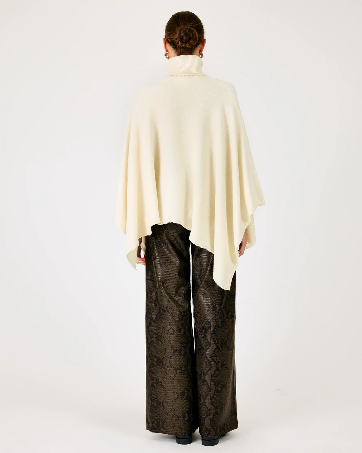 Orly Turtleneck Cape Sweater