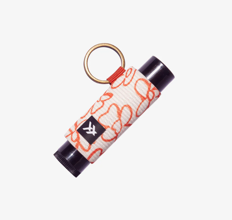 Thread Wallets Elastic Lip Balm holder Keychain