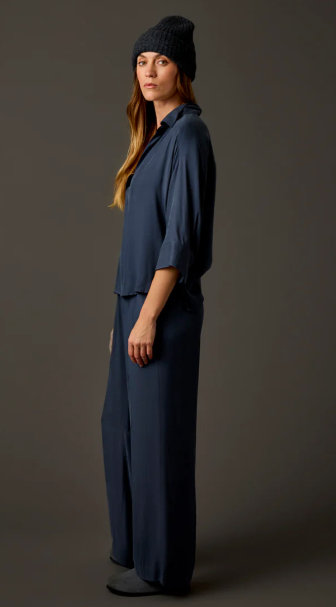 Tia Kindsilk Wide Leg Pants