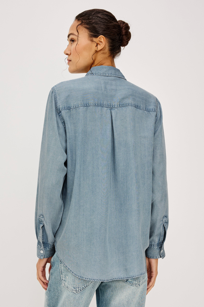 The Ingrid Denim Button Down Shirt from Rails