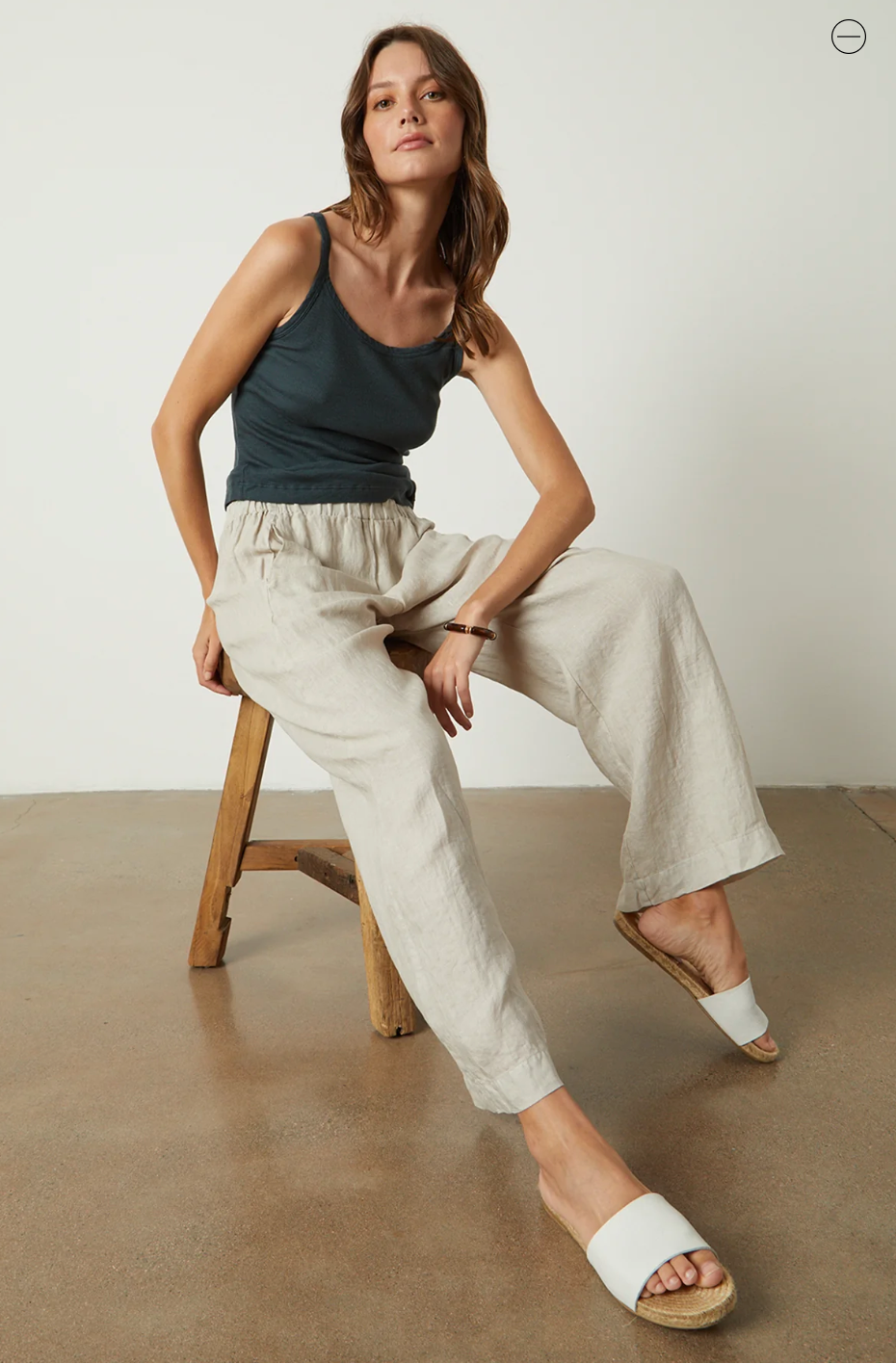 Velvet by Graham &amp; Spencer Lola Linen Pants