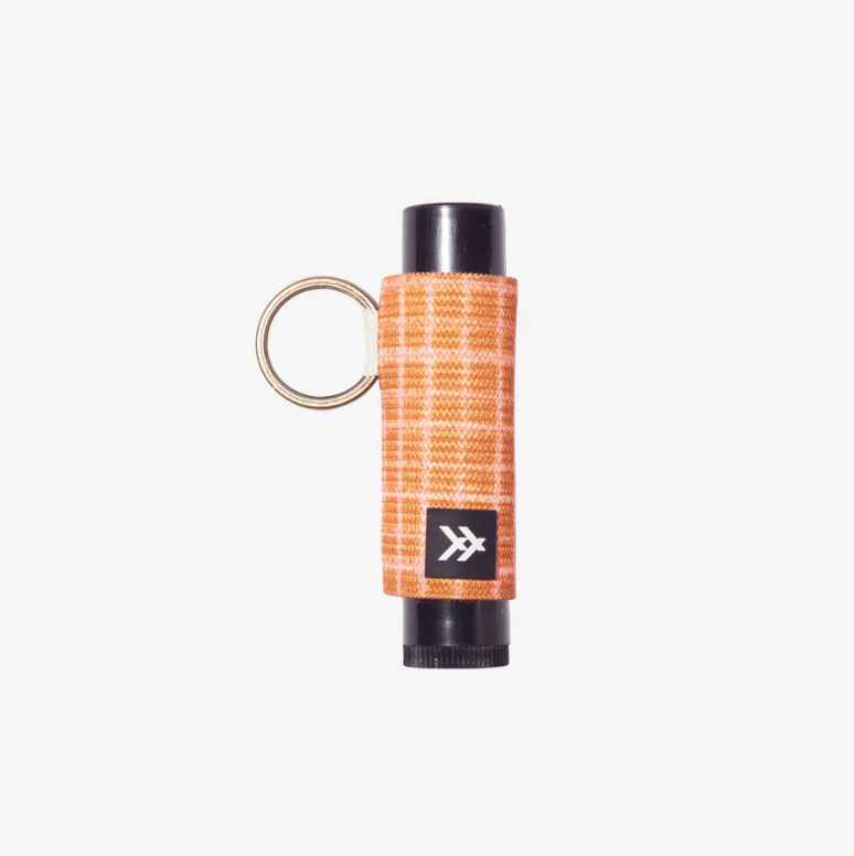 Thread Wallets Elastic Lip Balm holder Keychain