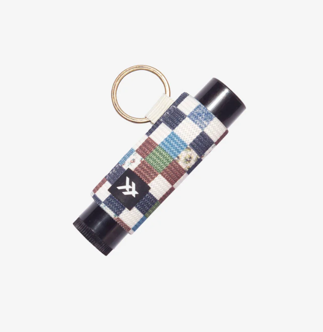 Thread Wallets Elastic Lip Balm holder Keychain
