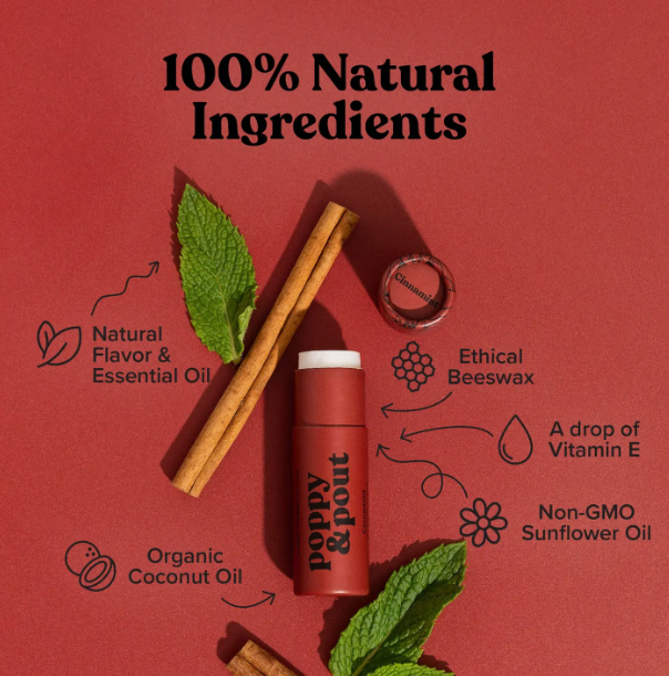 Poppy &amp; Pout Scented Oil Lip Balms