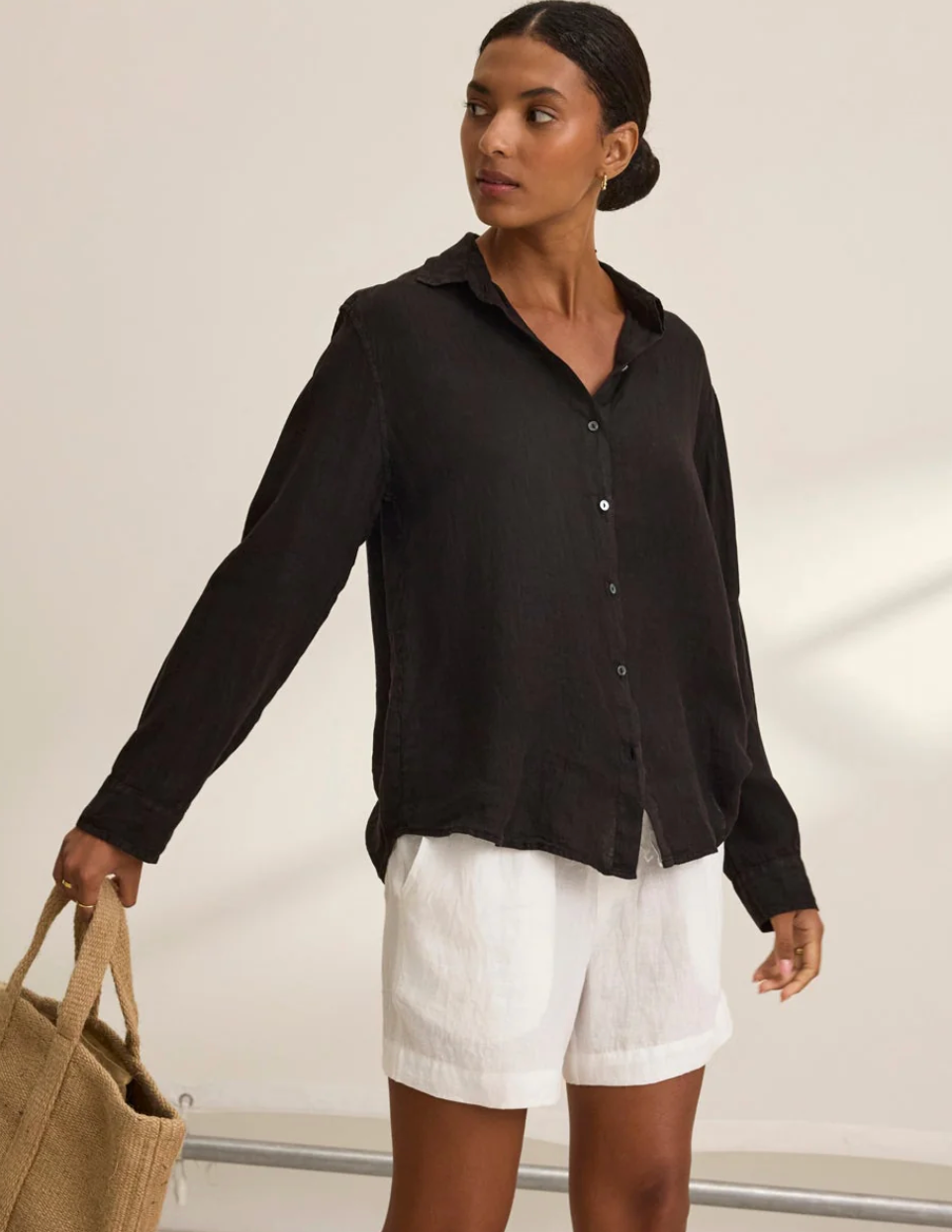 Velvet with Cleo Wade Sisi Linen Button Down Shirt