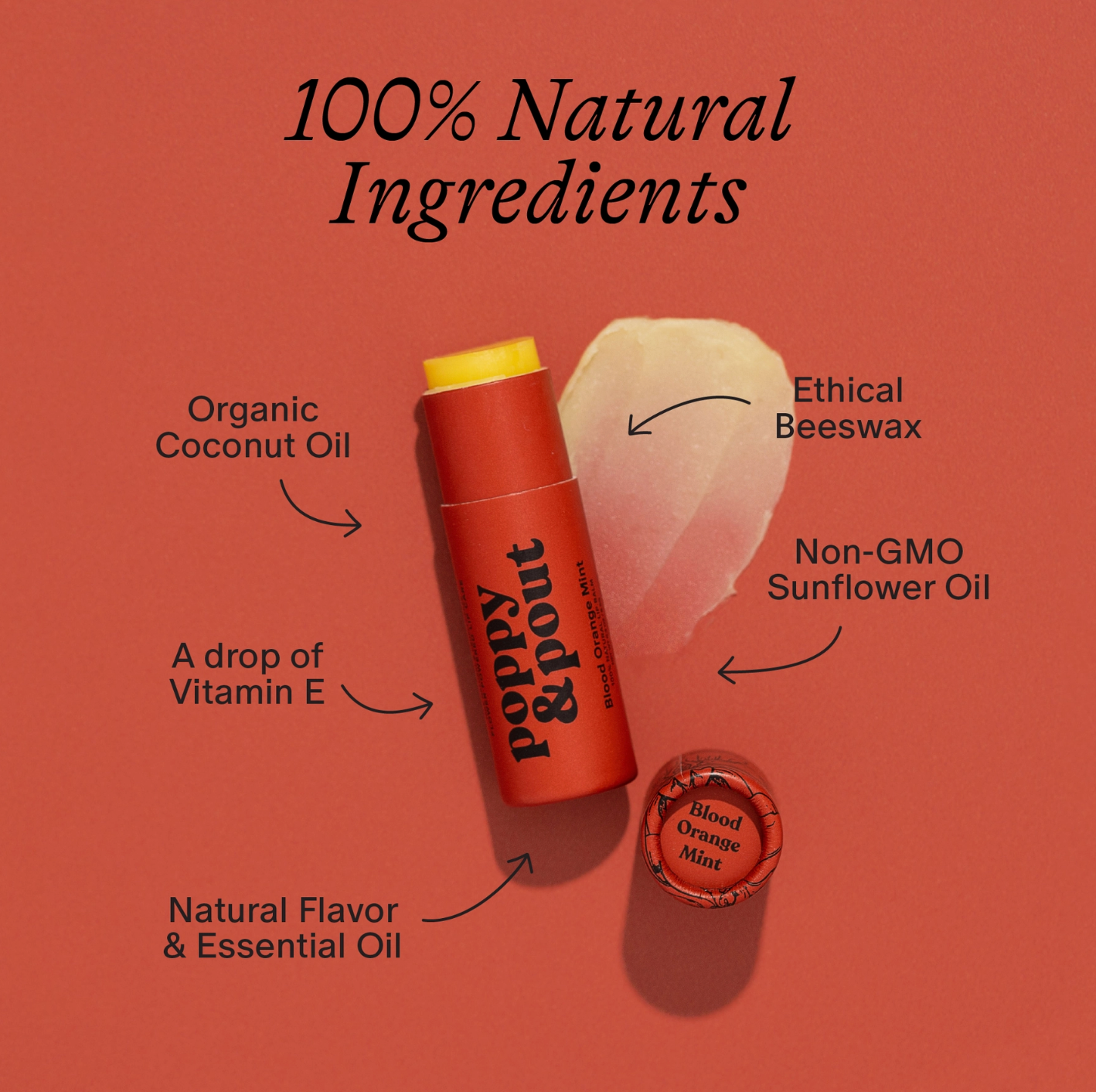 Poppy &amp; Pout Scented Oil Lip Balms