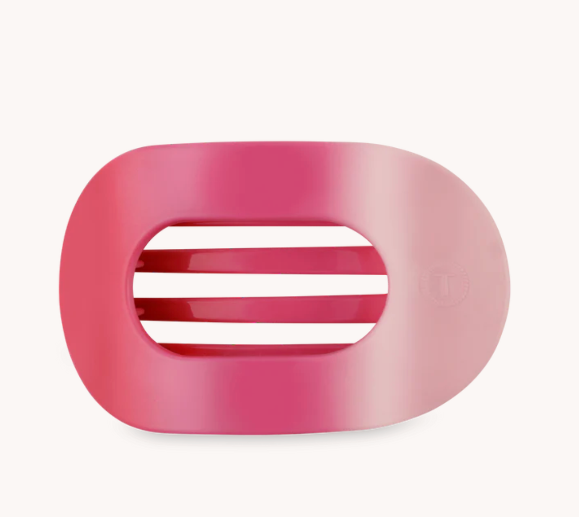 Teleties Flat Round Hair Claw Clips