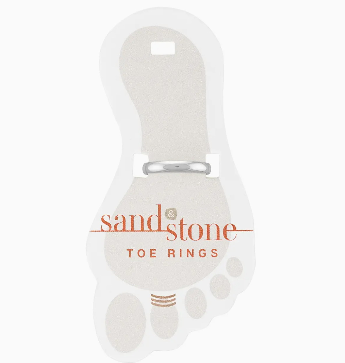 Sand &amp; Stone Toe Rings - Silver and Gold Styles