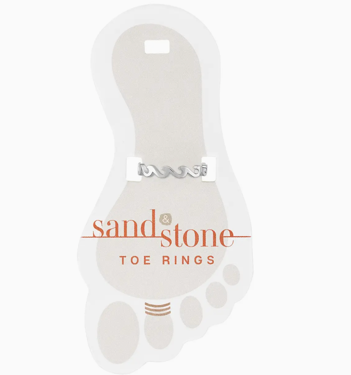 Sand &amp; Stone Toe Rings - Silver and Gold Styles