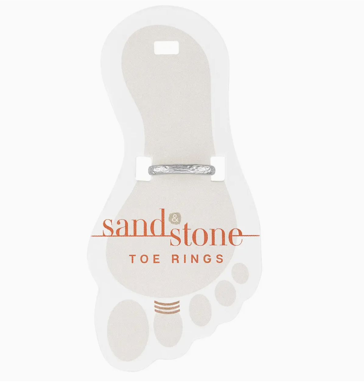 Sand &amp; Stone Toe Rings - Silver and Gold Styles
