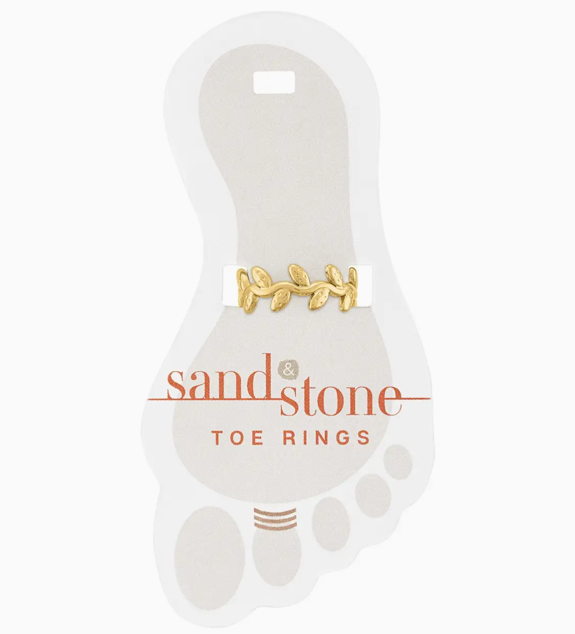 Sand &amp; Stone Toe Rings - Silver and Gold Styles