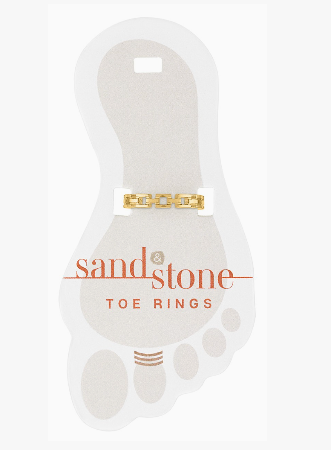 Sand &amp; Stone Toe Rings - Silver and Gold Styles