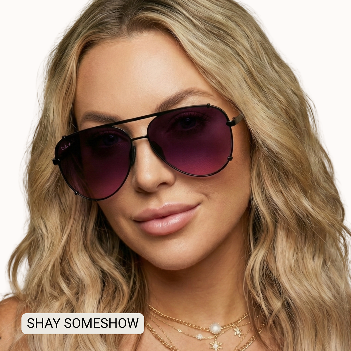DAX Eyewear - SHAY - Women's Polarized Large Hair Friendly Aviator