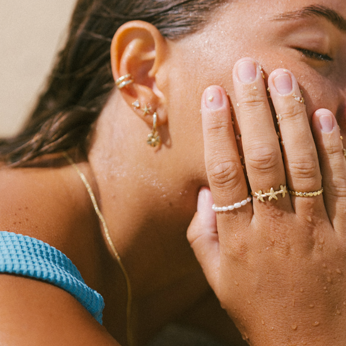 The Salty Gem - Amor Pearl Ring