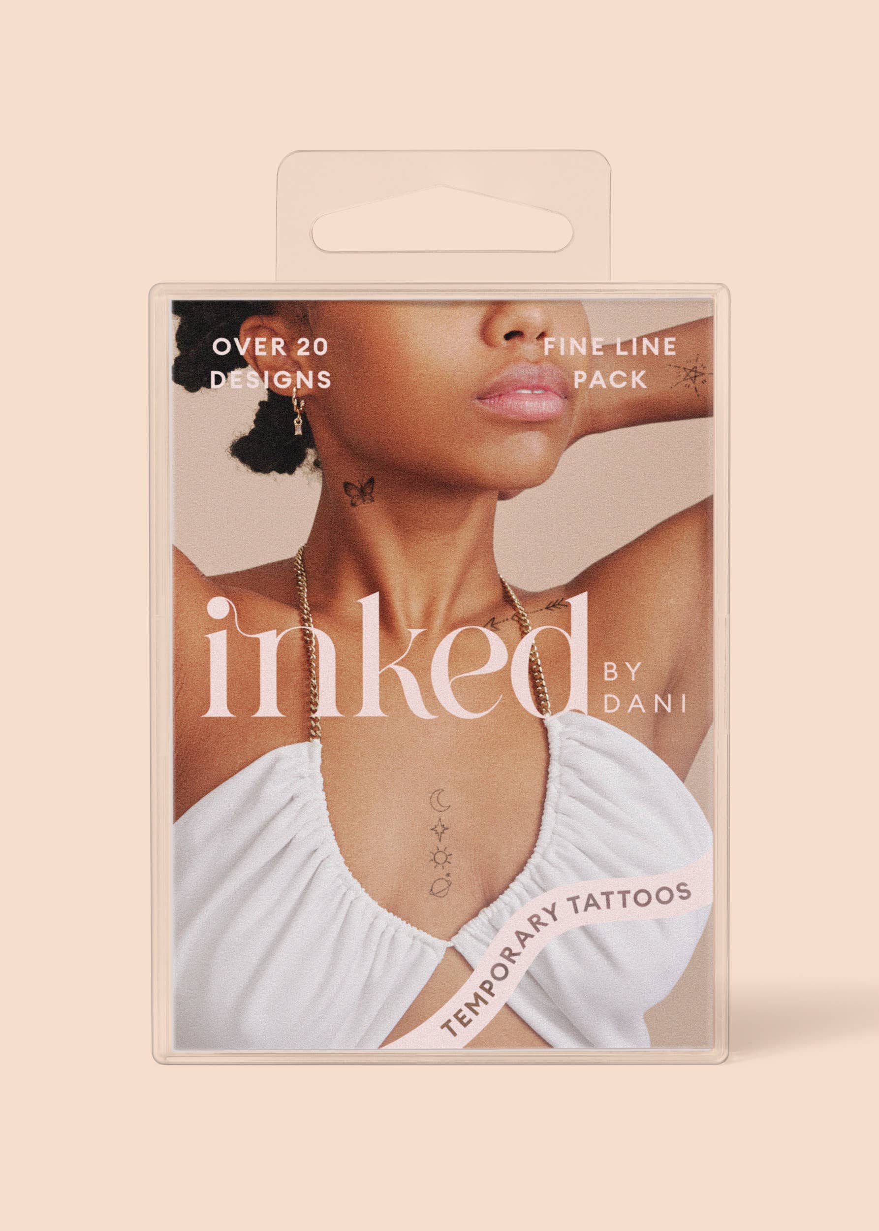 INKED by Dani - Fine Line Temporary Tattoo Pack