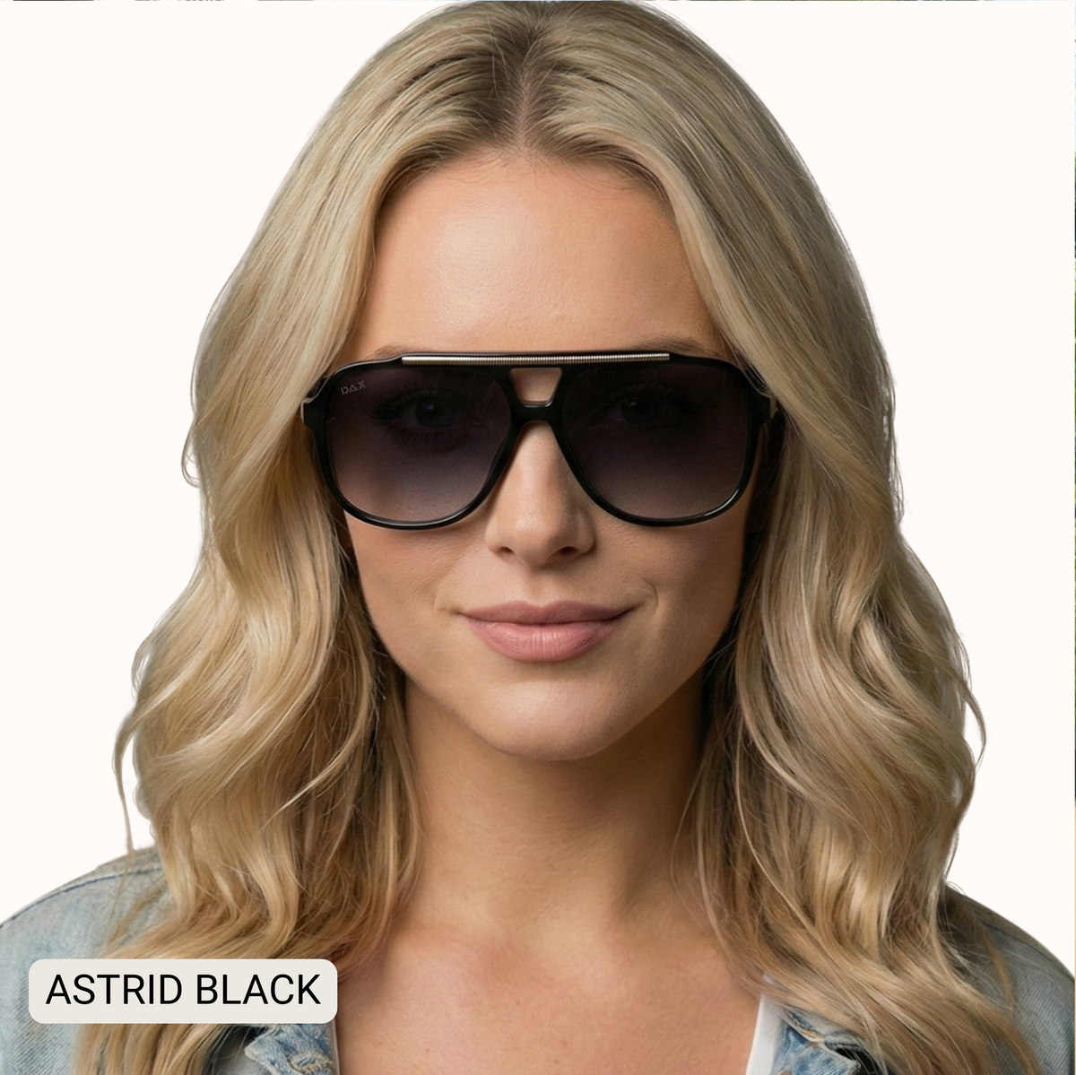 DAX Eyewear - Astrid - Women's Oversized Aviator Sunglasses