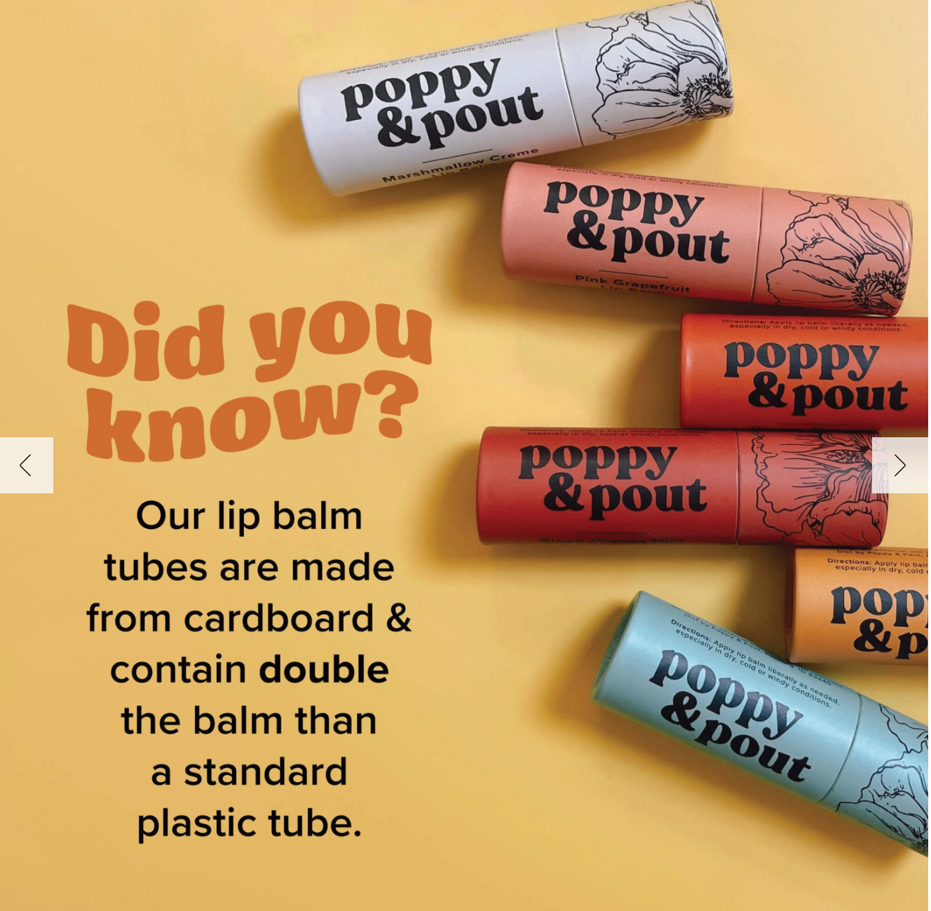 Poppy &amp; Pout Scented Oil Lip Balms